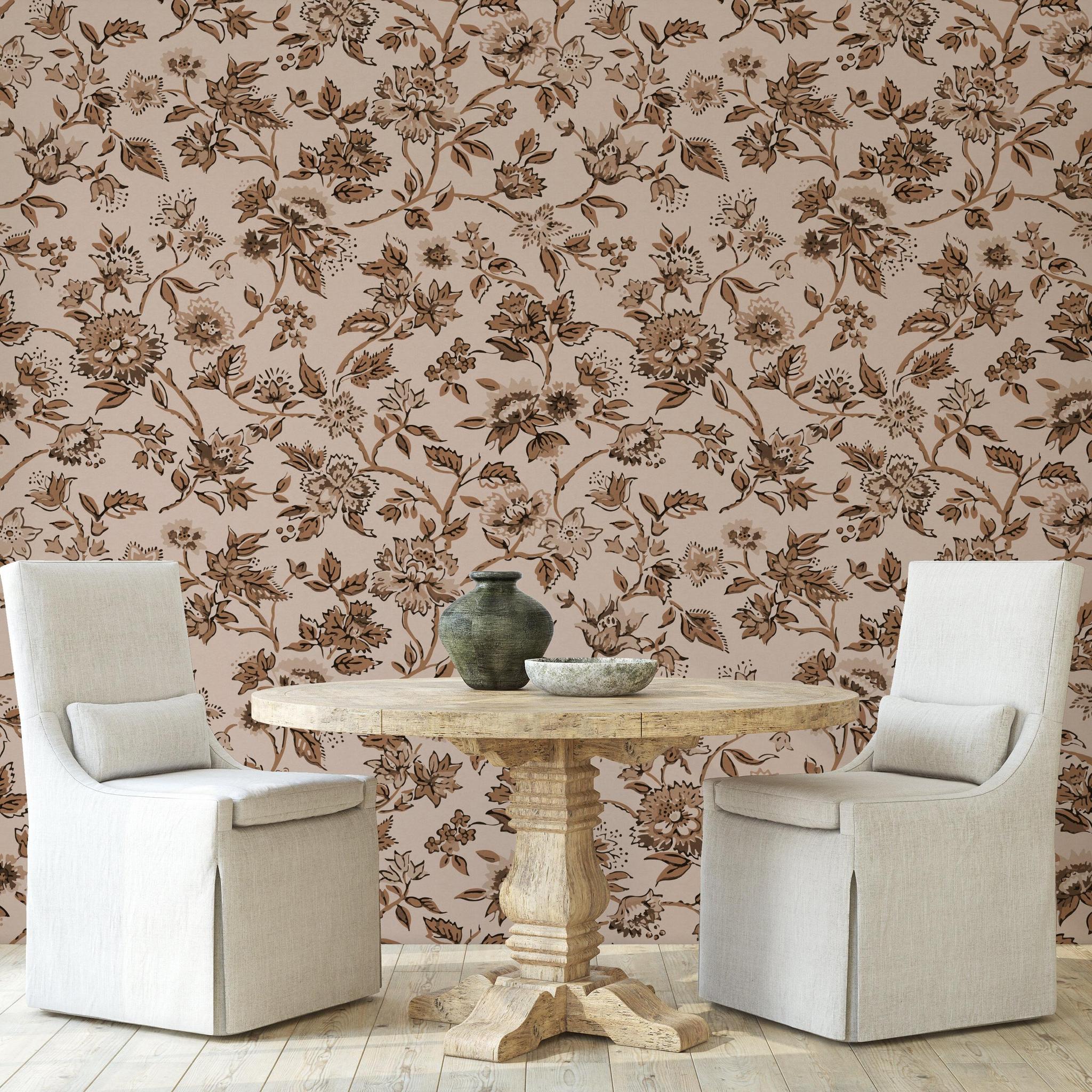 Etta Wallpaper - 8 FT H X 20.5 FT W