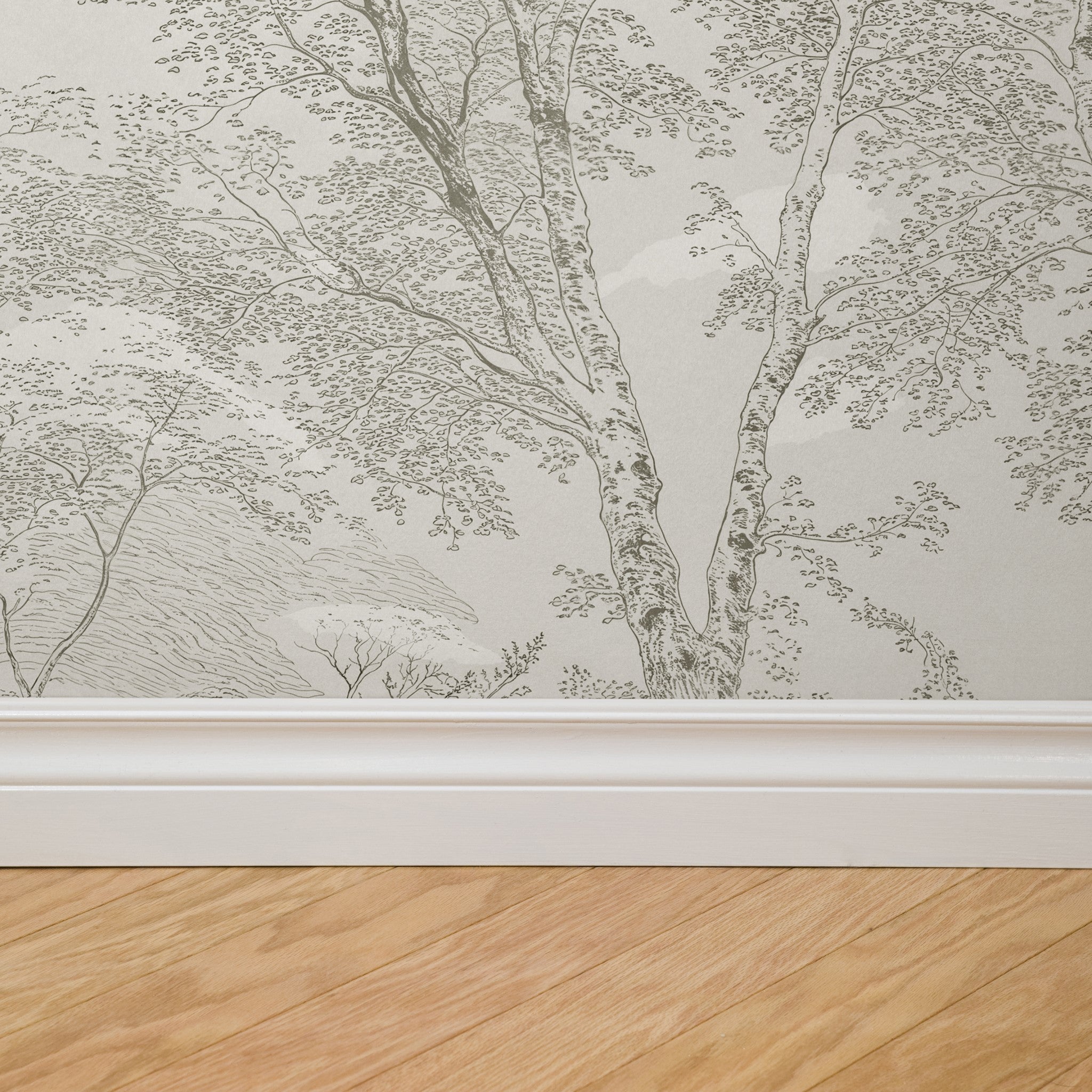 Ever After Toile Wallpaper - 4 FT H X 6.3 FT W