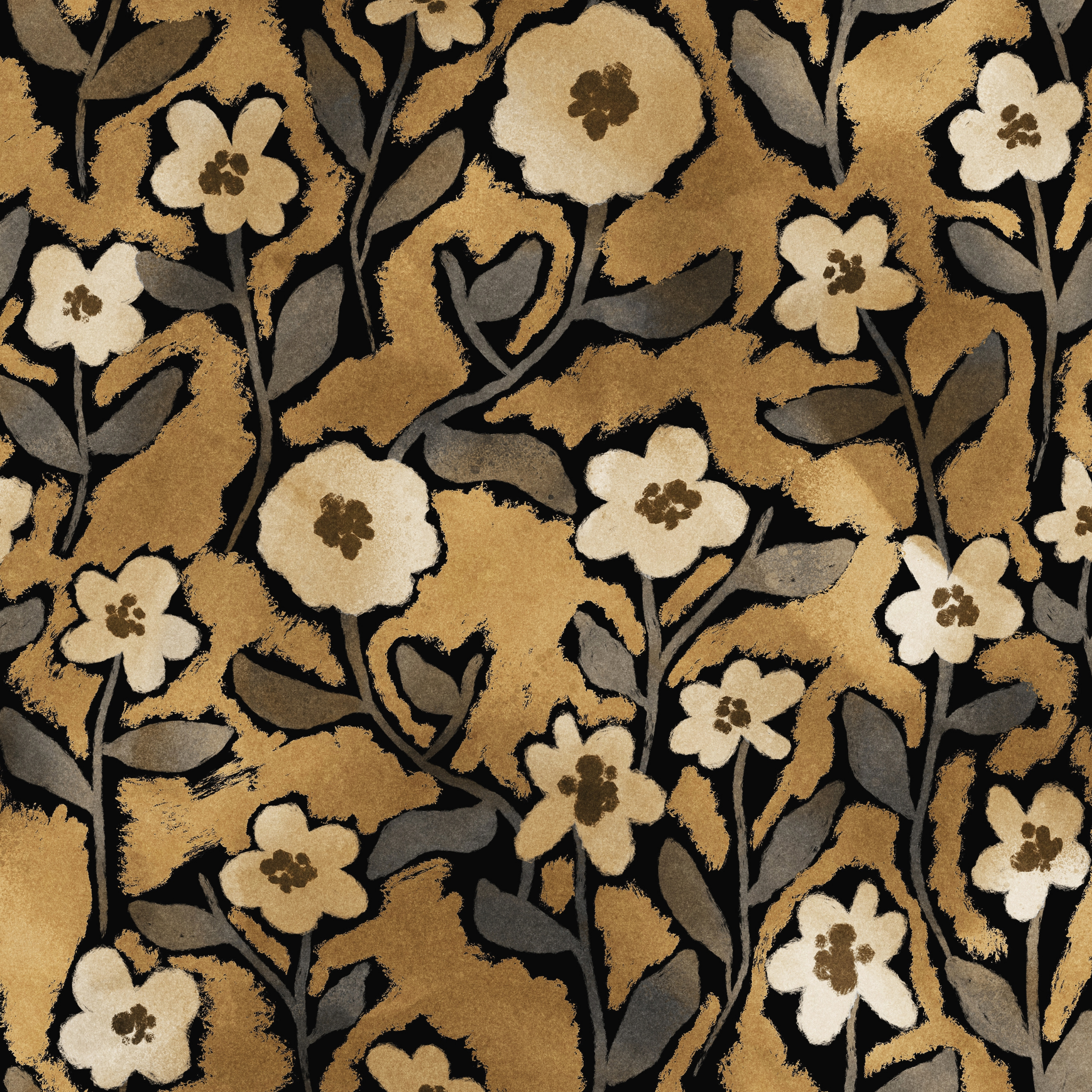 Goldie Wallpaper - 10 FT H X 30 FT W