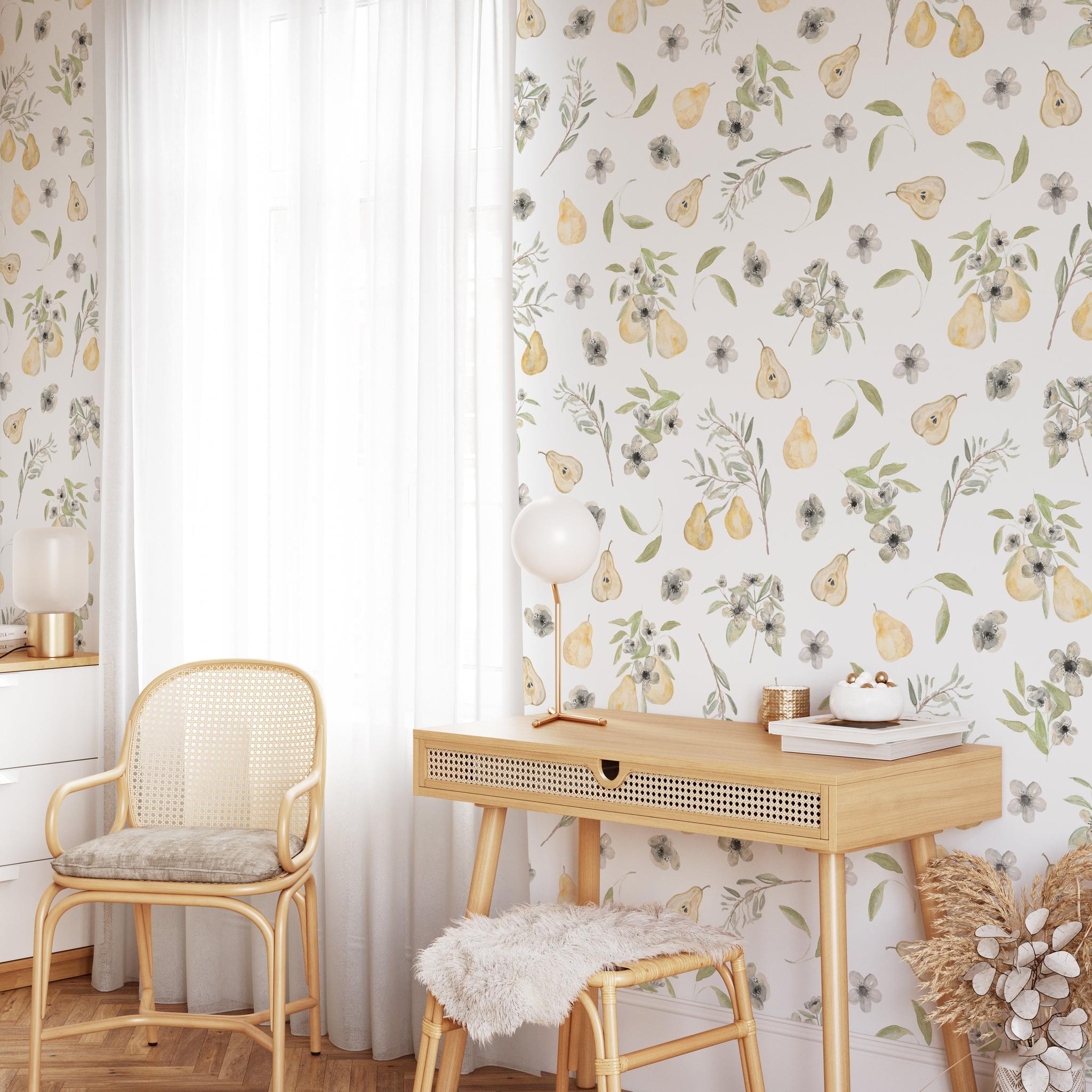 Laurel Wallpaper - 6 FT H X 25.3 FT W LUXE P&S
