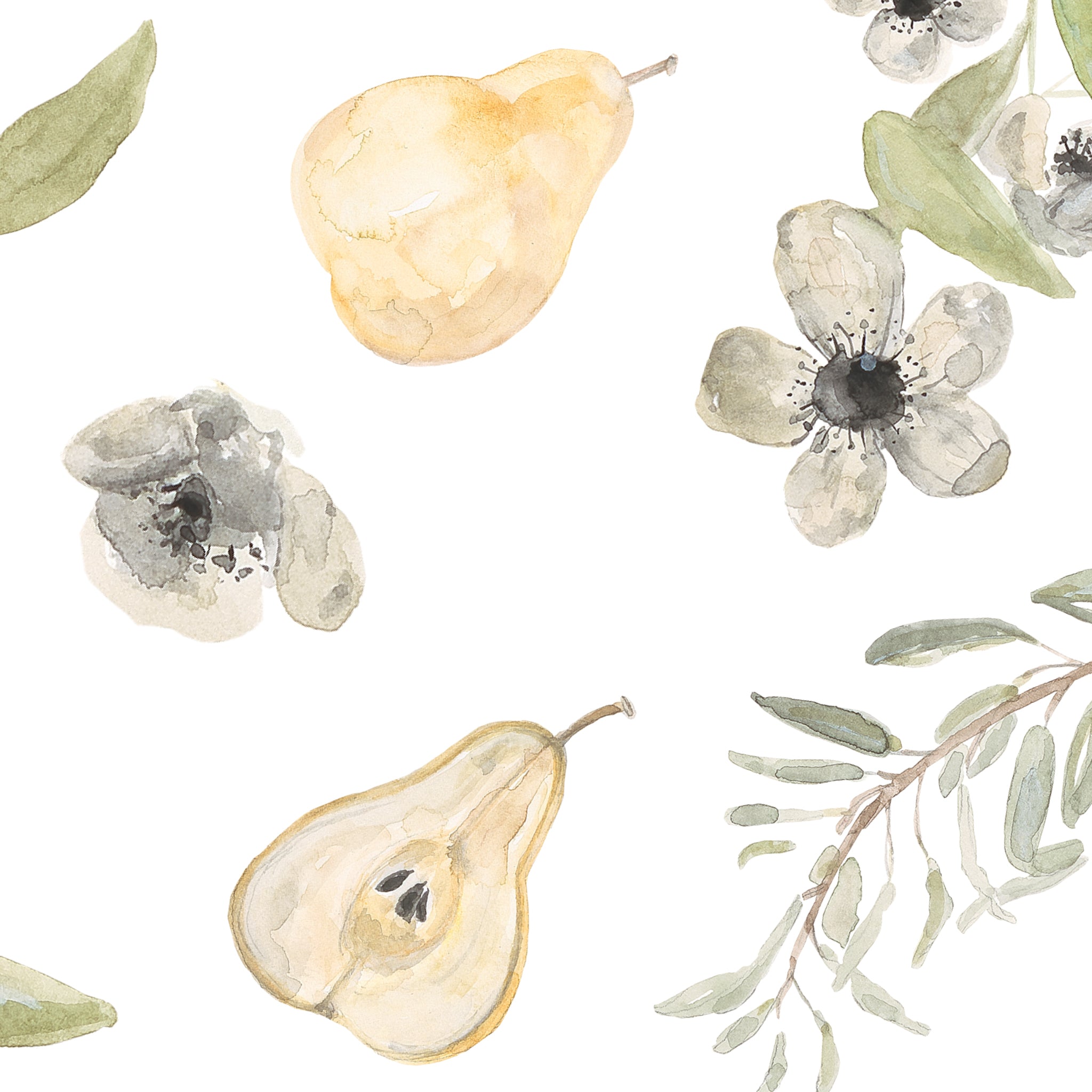Laurel Wallpaper - 6 FT H X 25.3 FT W LUXE P&S