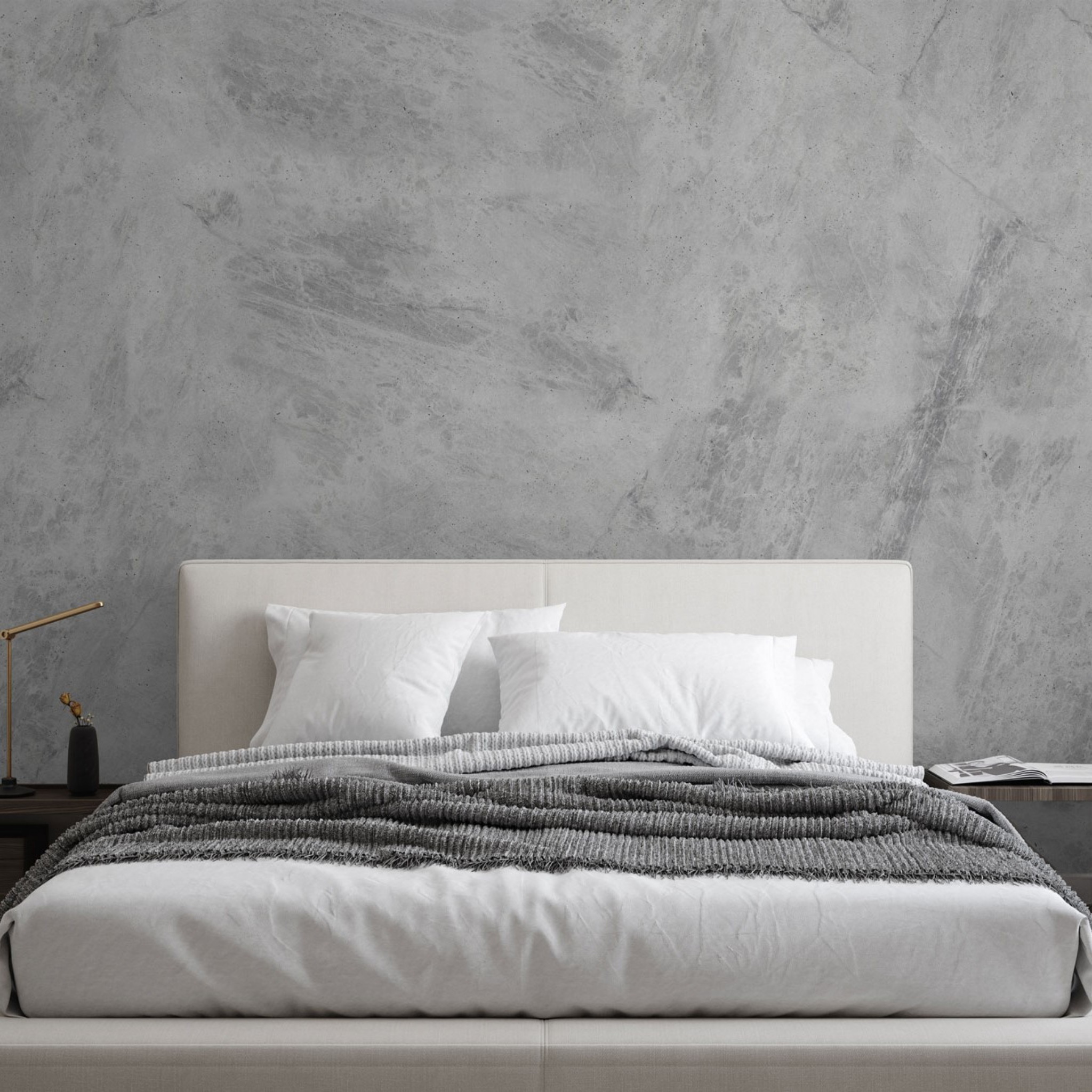Manhattan - Concrete Wallpaper