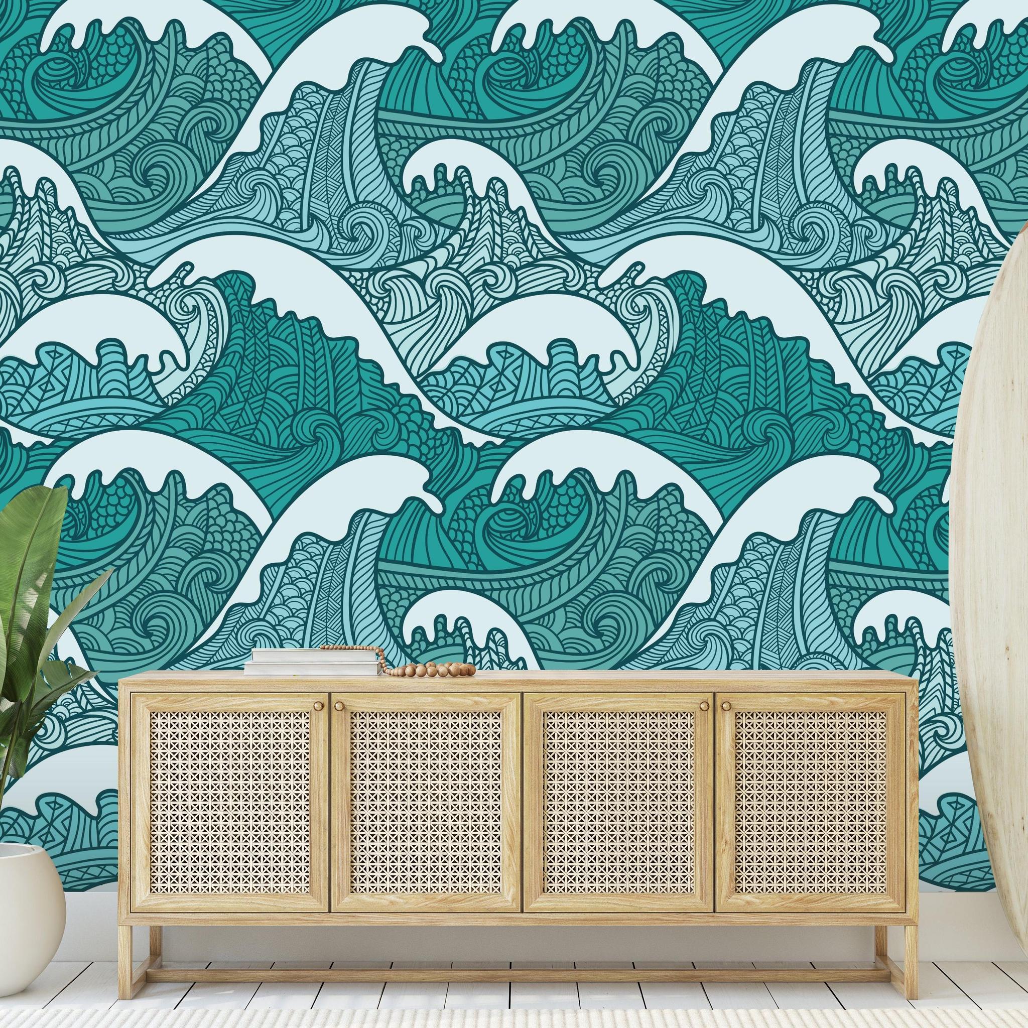 Maui Wallpaper - 4 FT H X 15.8 FT W