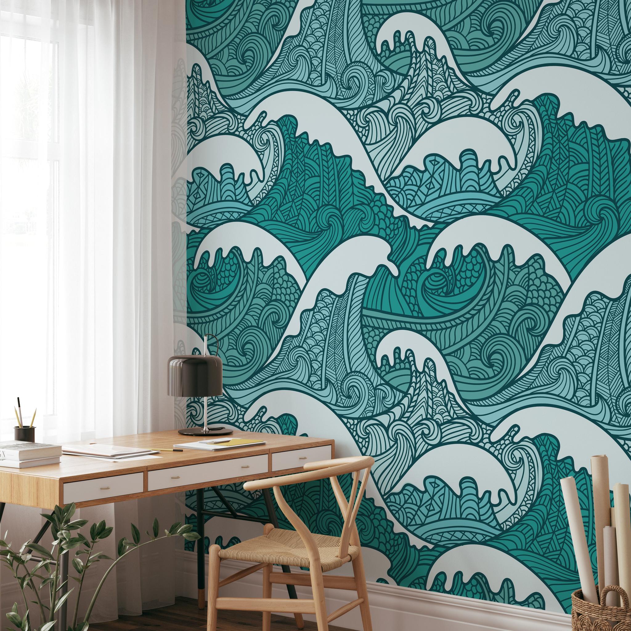 Maui Wallpaper - 4 FT H X 15.8 FT W