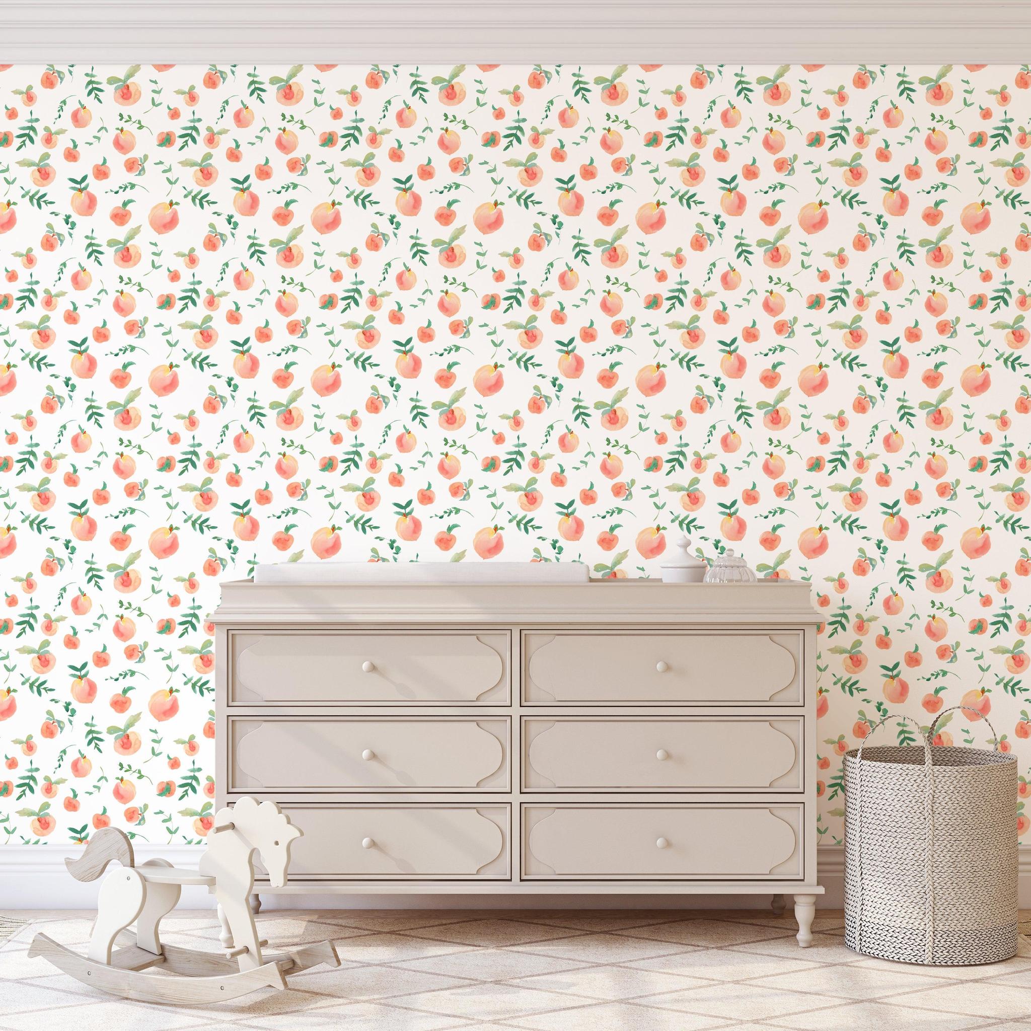 Peachy Clean Wallpaper