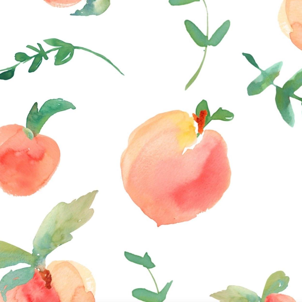 Peachy Clean Wallpaper