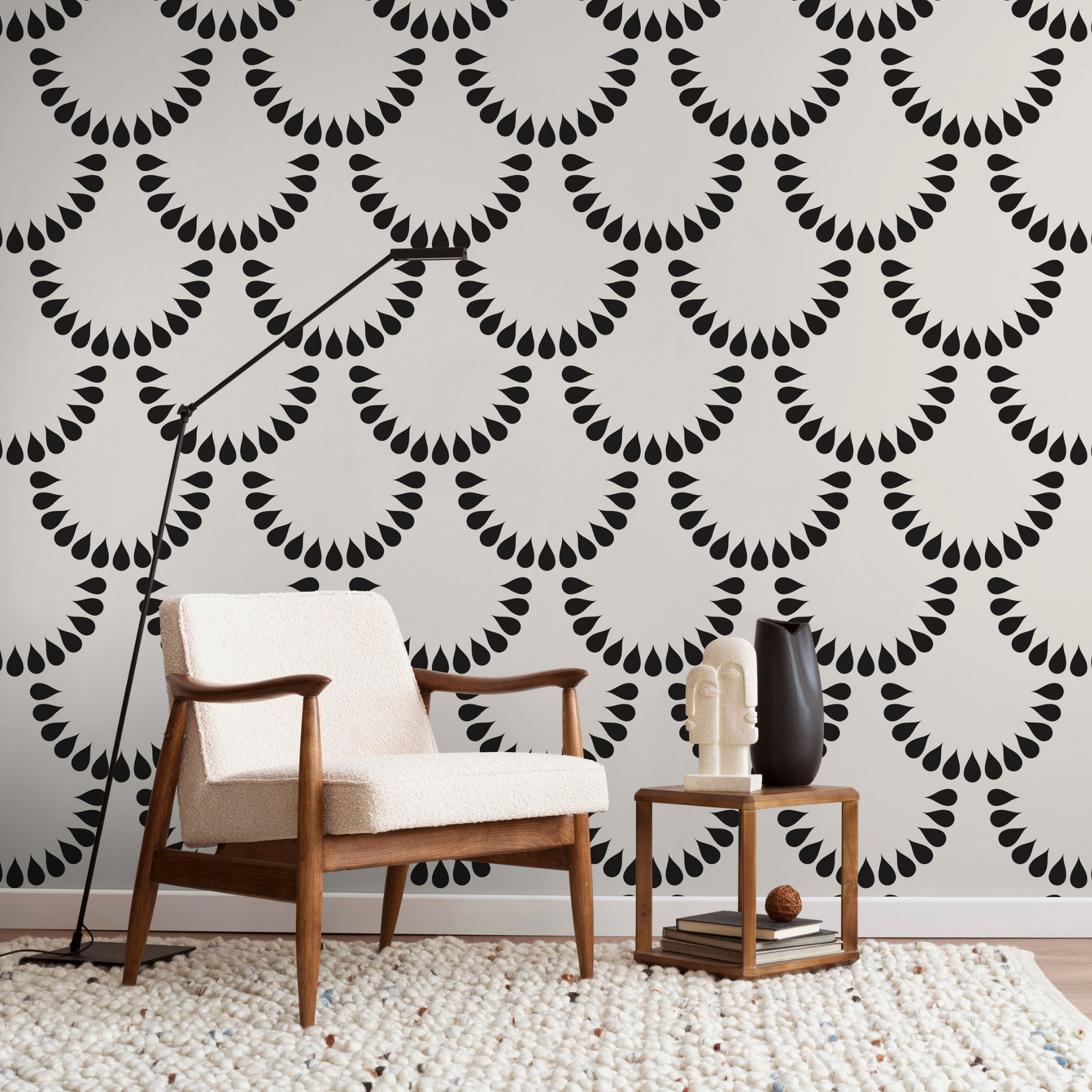Pearl Wallpaper - 8 FT H X 12.5 FT W LUXE