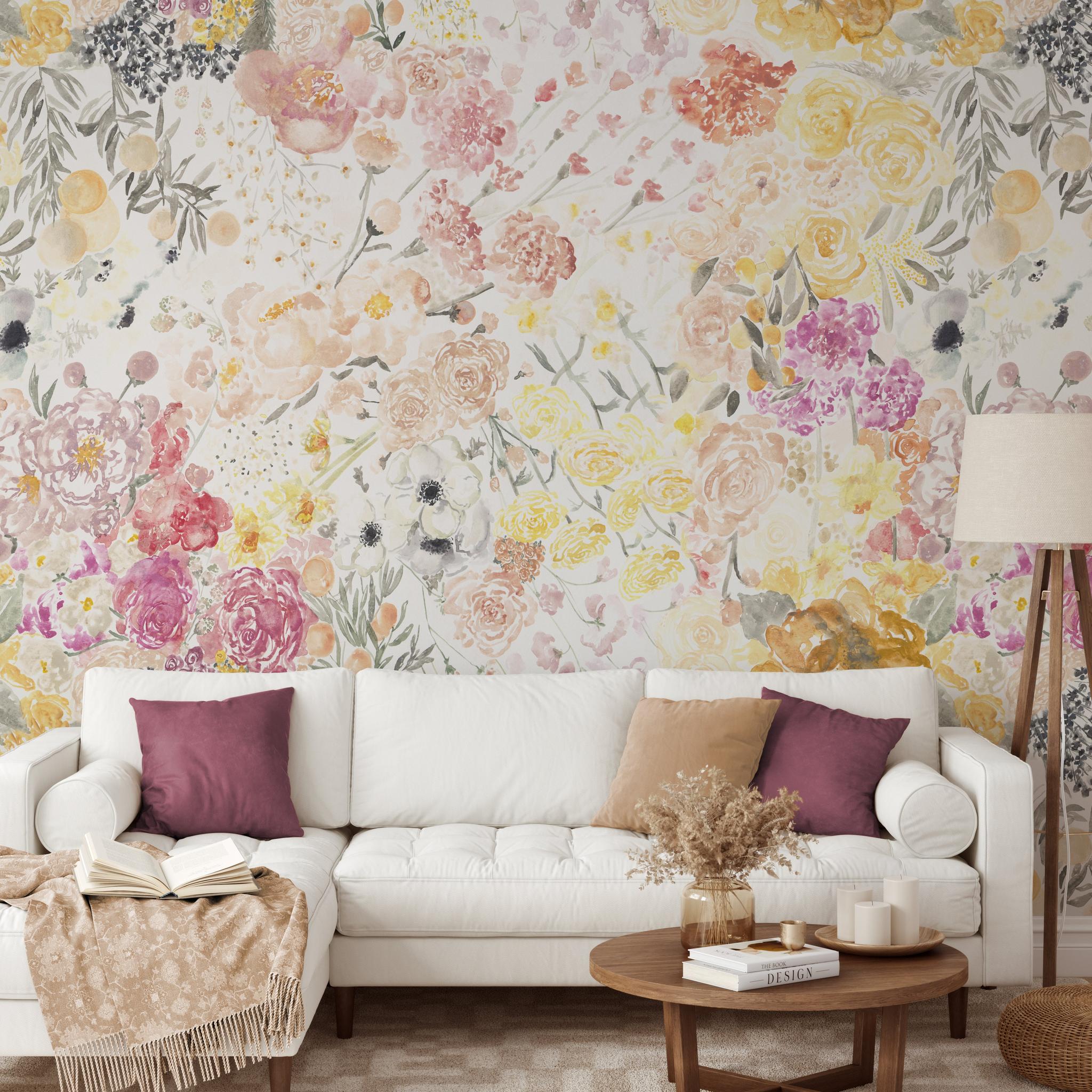 Spring Fling Wallpaper - 10 FT H X 7.9 FT W LUXE
