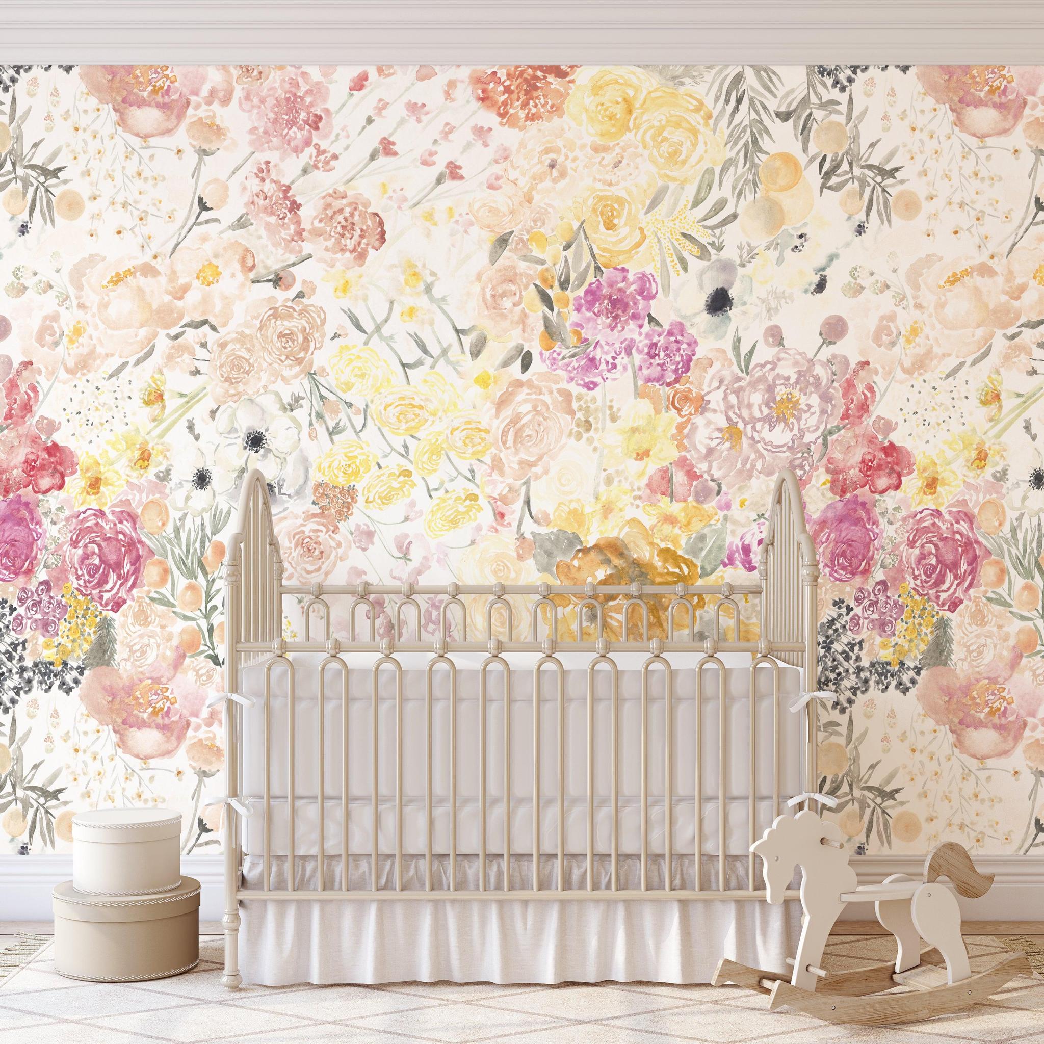 Spring Fling Wallpaper - 10 FT H X 7.9 FT W LUXE