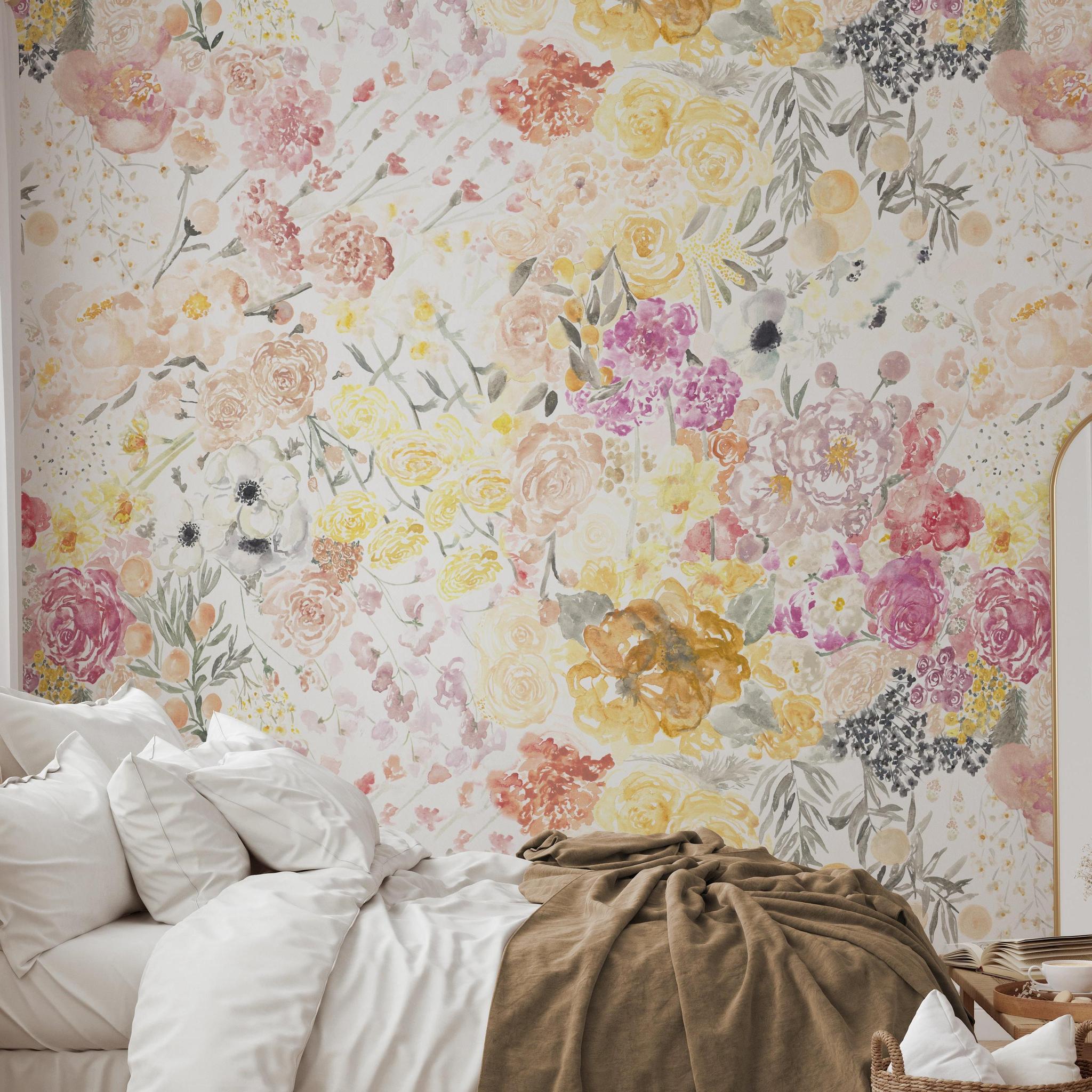 Spring Fling Wallpaper - 10 FT H X 7.9 FT W LUXE
