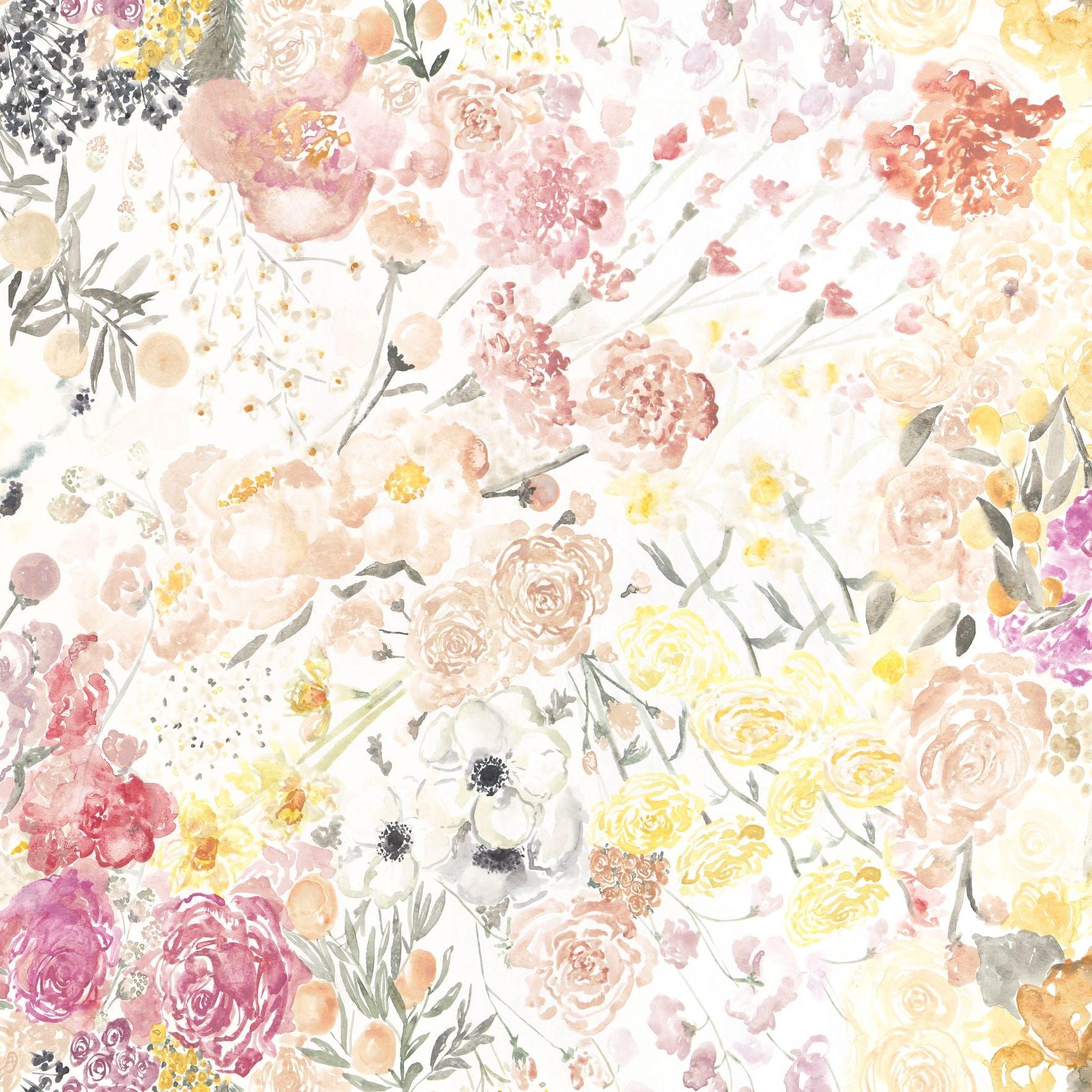 Spring Fling Wallpaper - 10 FT H X 7.9 FT W LUXE