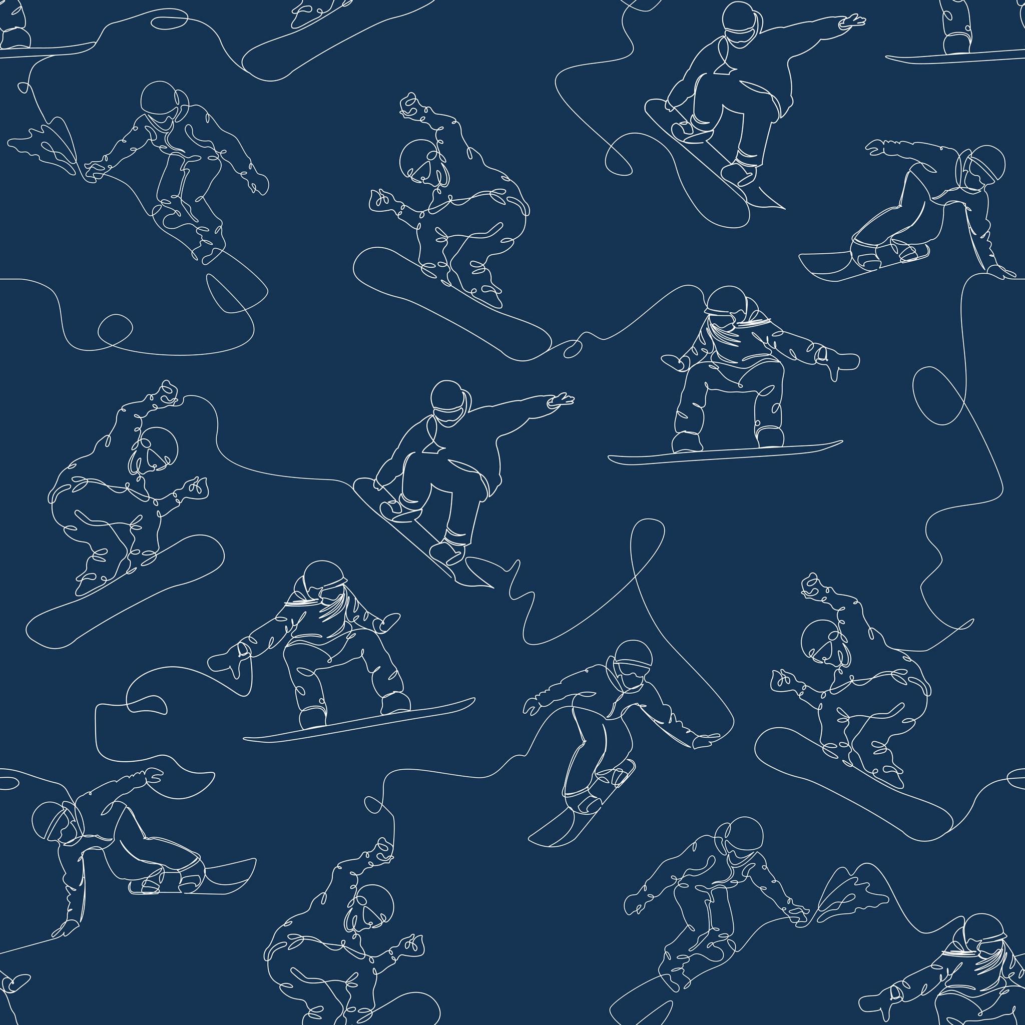 Summit (Blue) Wallpaper