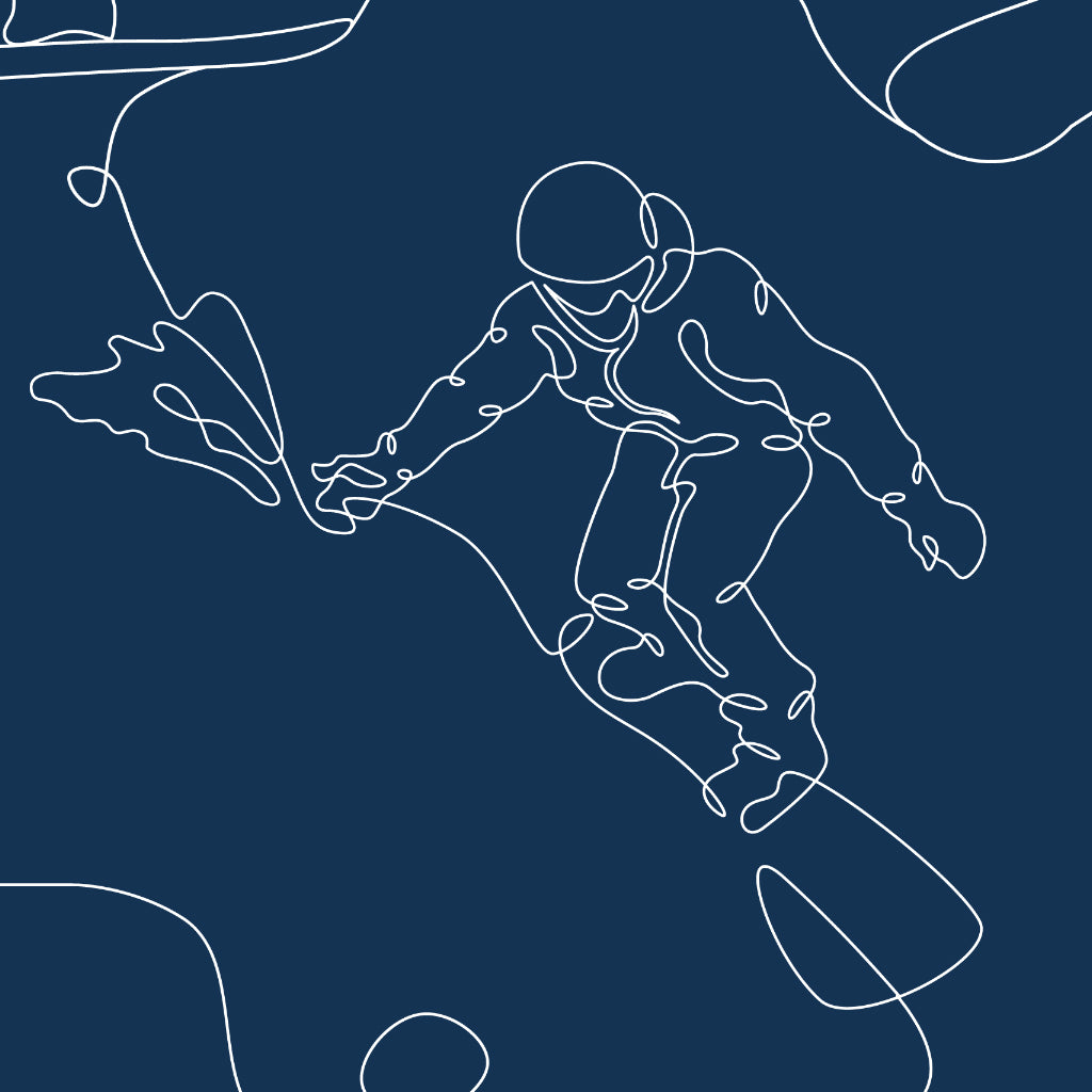 Summit (Blue) Wallpaper