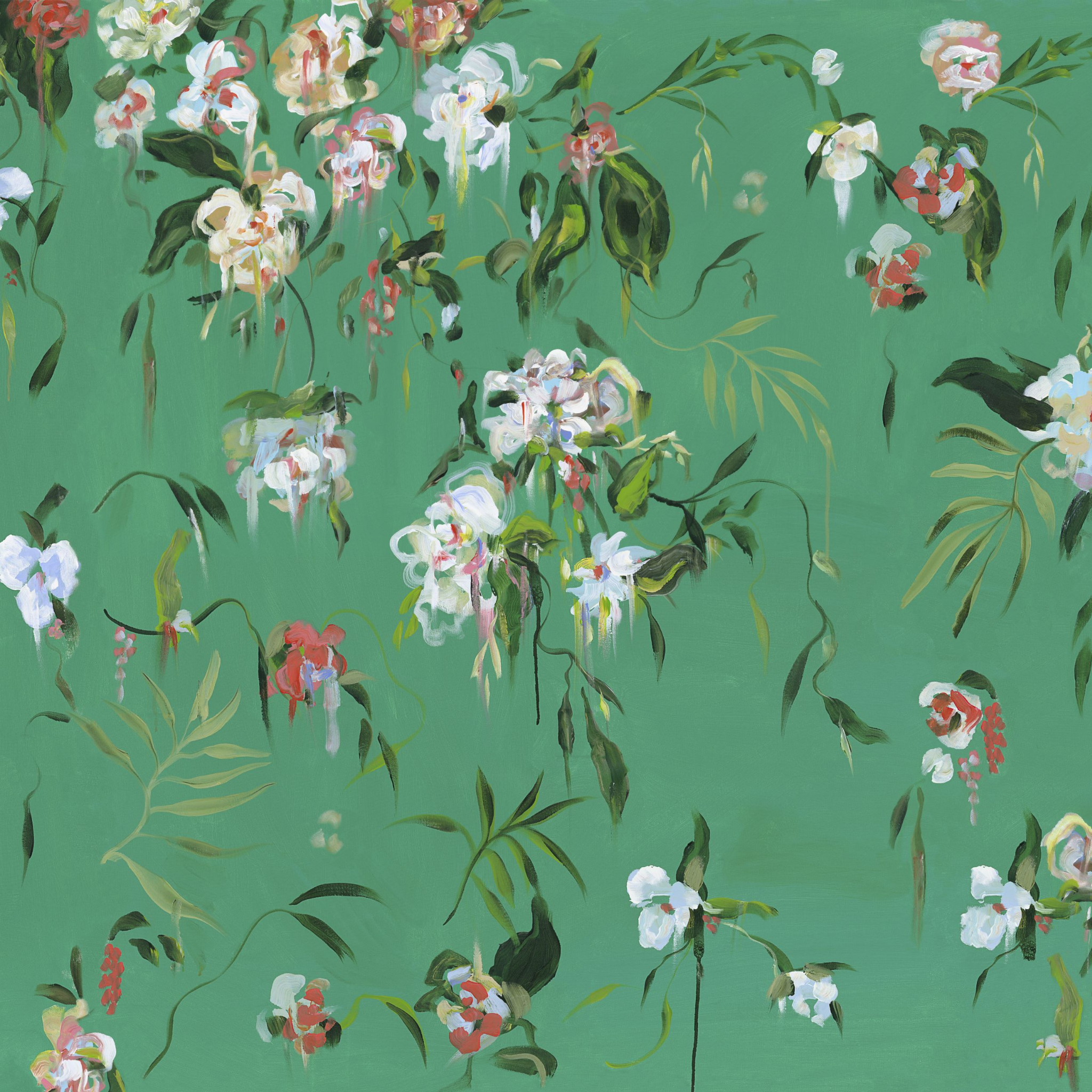The Grove Wallpaper - 10 FT H X 14.25 FT W LUXE P&S