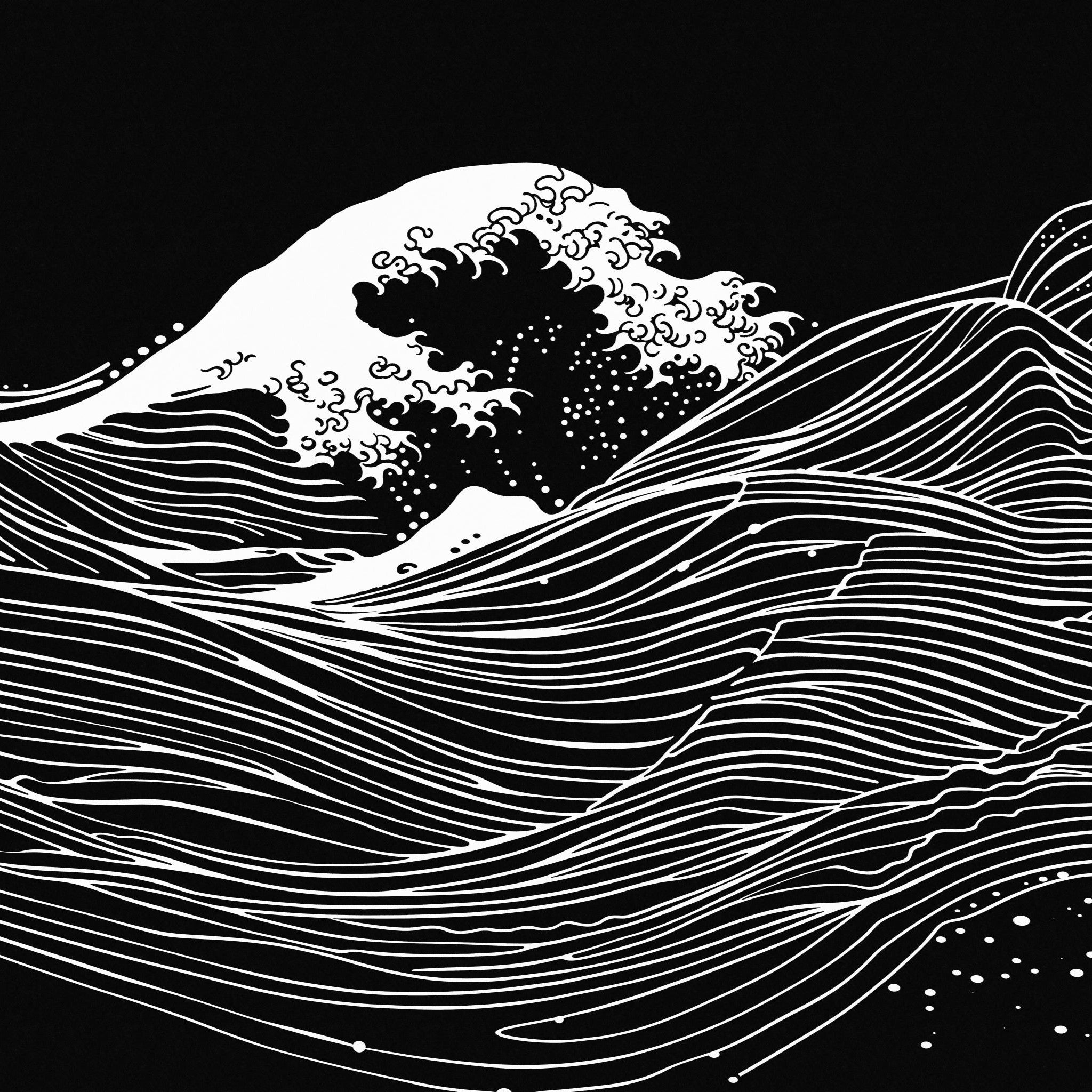 Waves Of Life Wallpaper