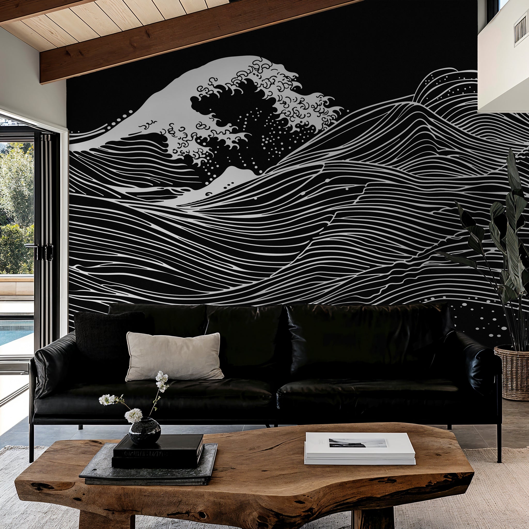 Waves Of Life Wallpaper