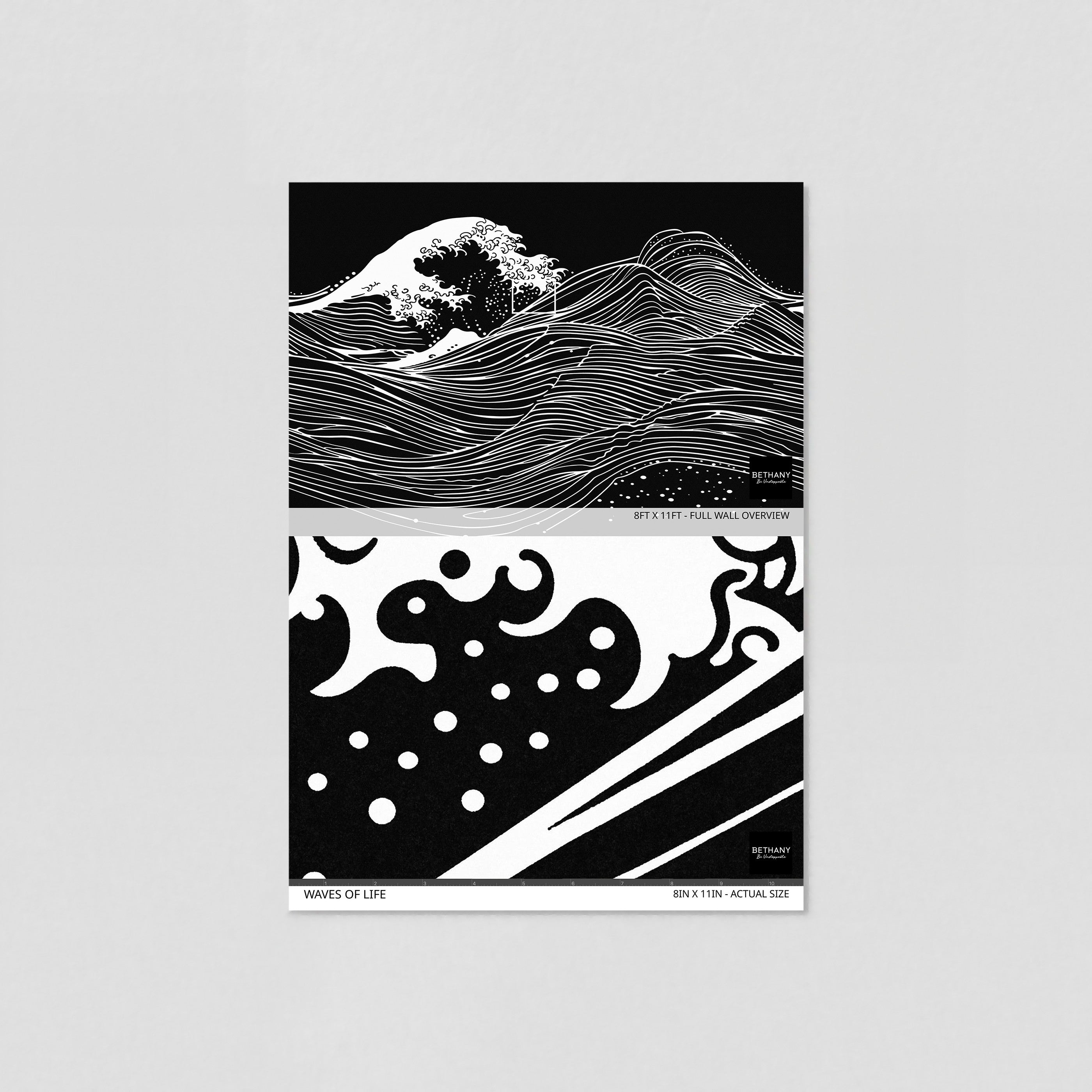 Waves Of Life Wallpaper