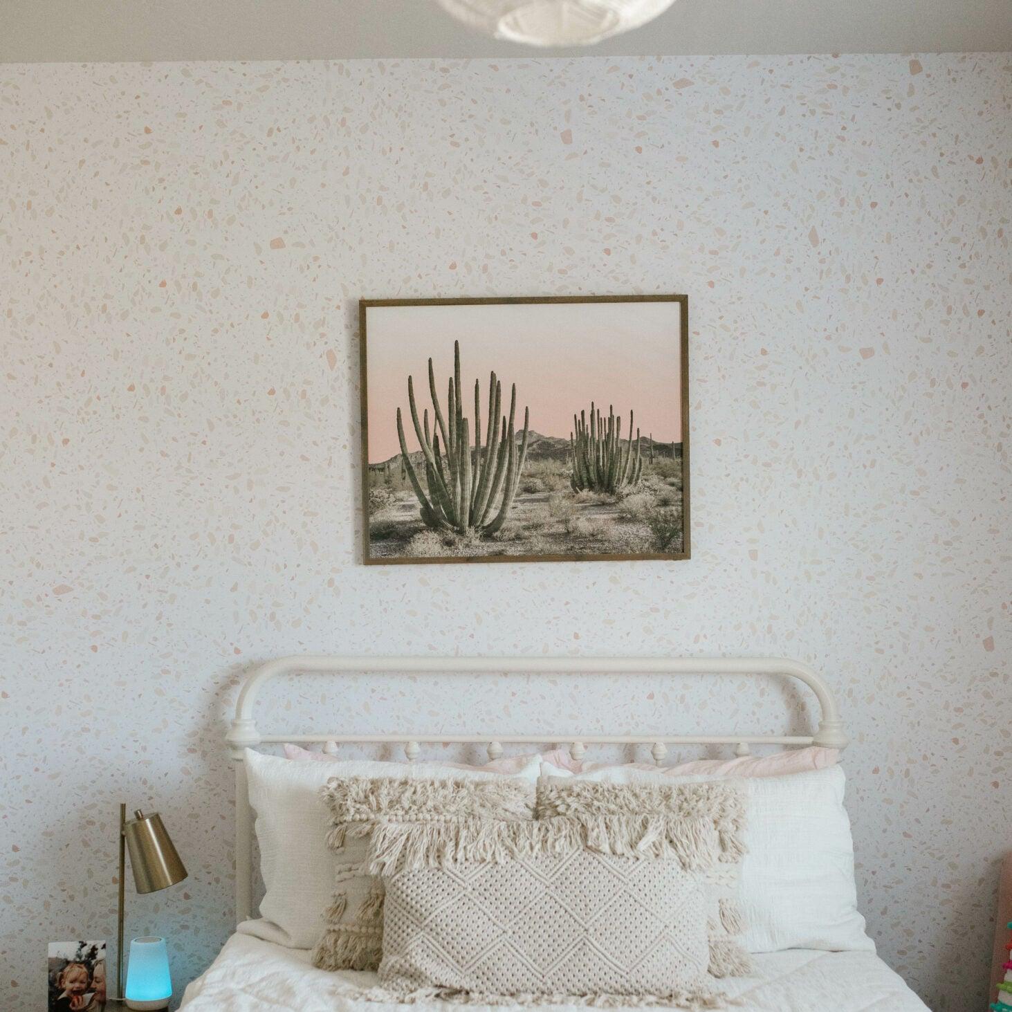Earthy Terrazzo Wallpaper