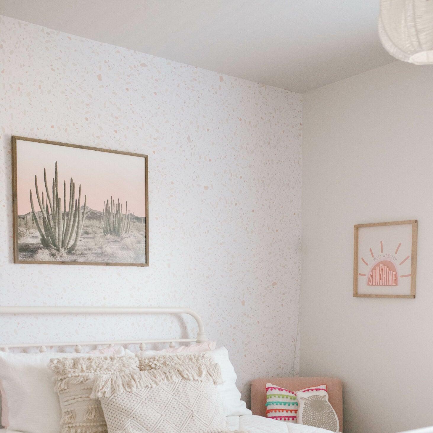 Earthy Terrazzo Wallpaper
