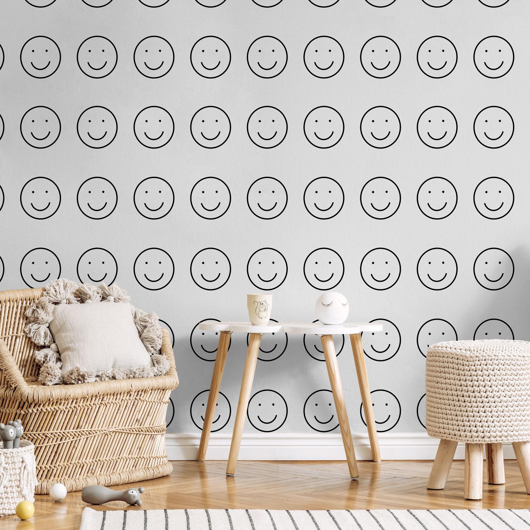 Be Happy Wallpaper - 2 FT H X 23.75 FT W
