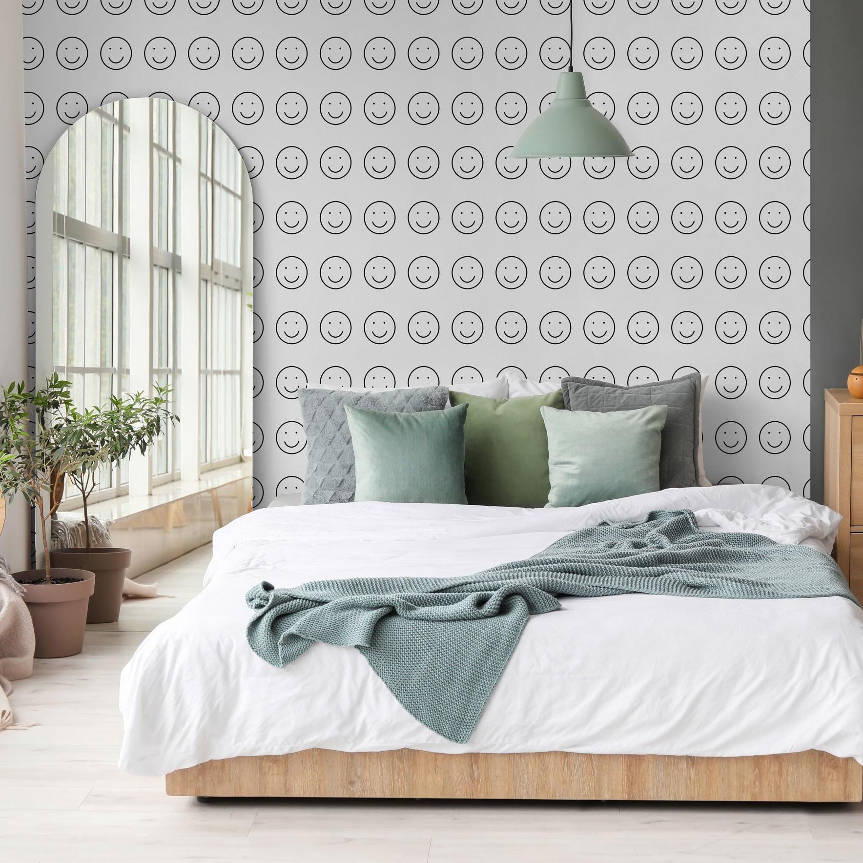 Be Happy Wallpaper - 2 FT H X 23.75 FT W