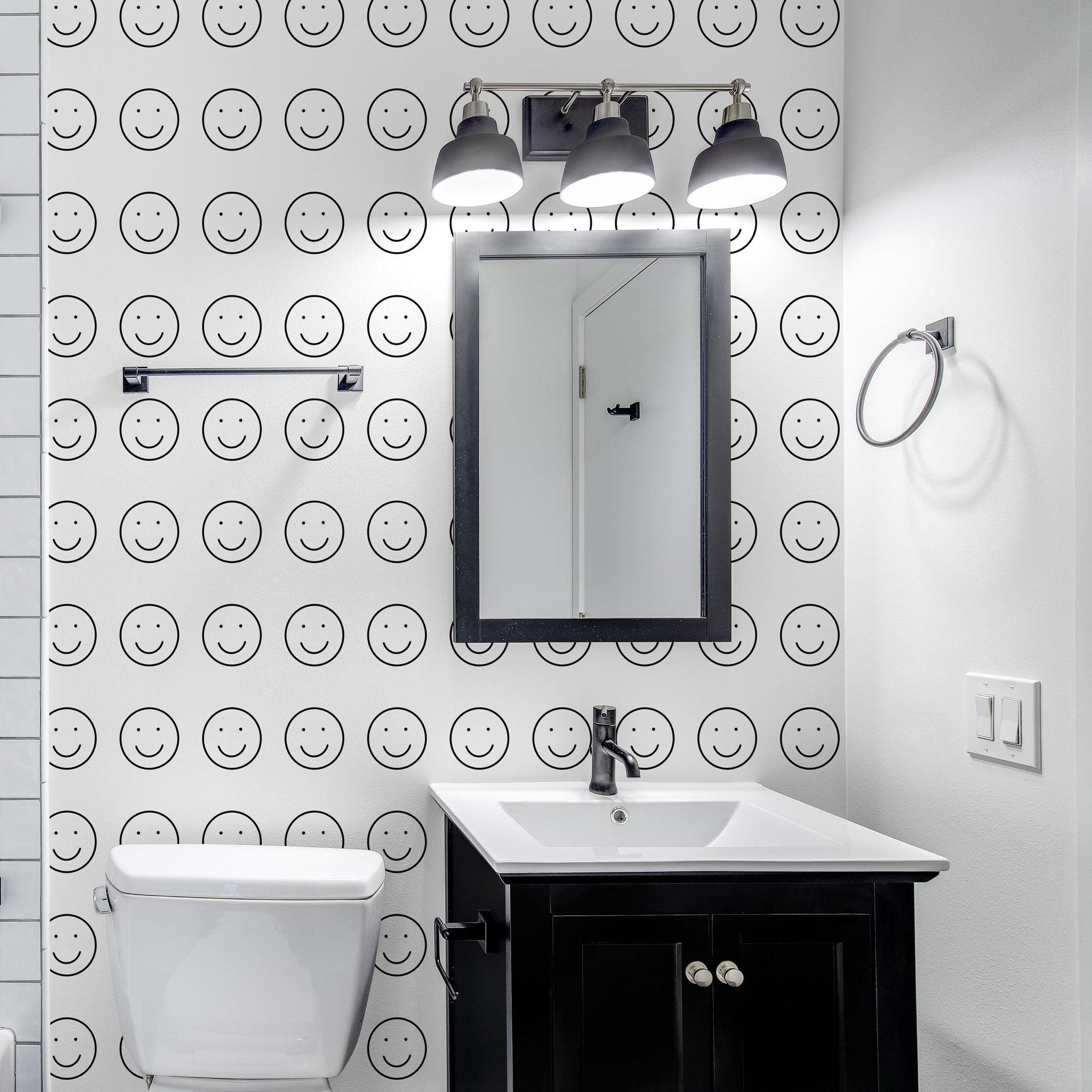 Be Happy Wallpaper - 2 FT H X 23.75 FT W