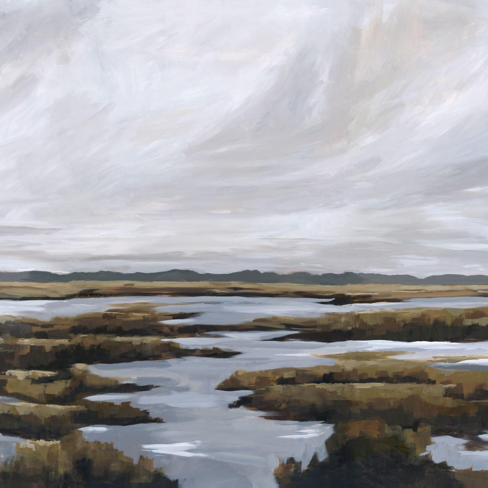Beyond the Marsh Wallpaper