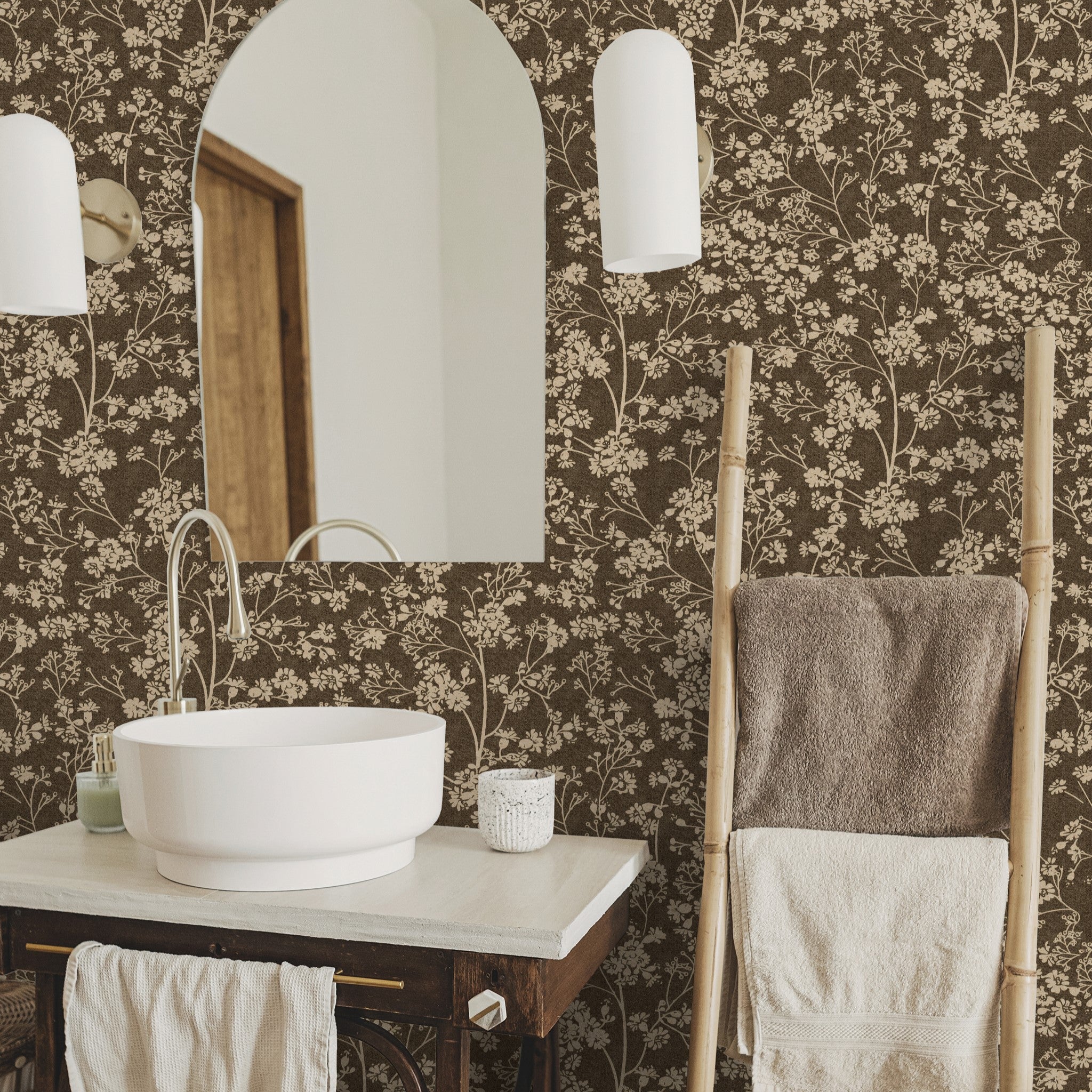 Burnett Wallpaper - 18 FT H X 17.4 FT W P&S