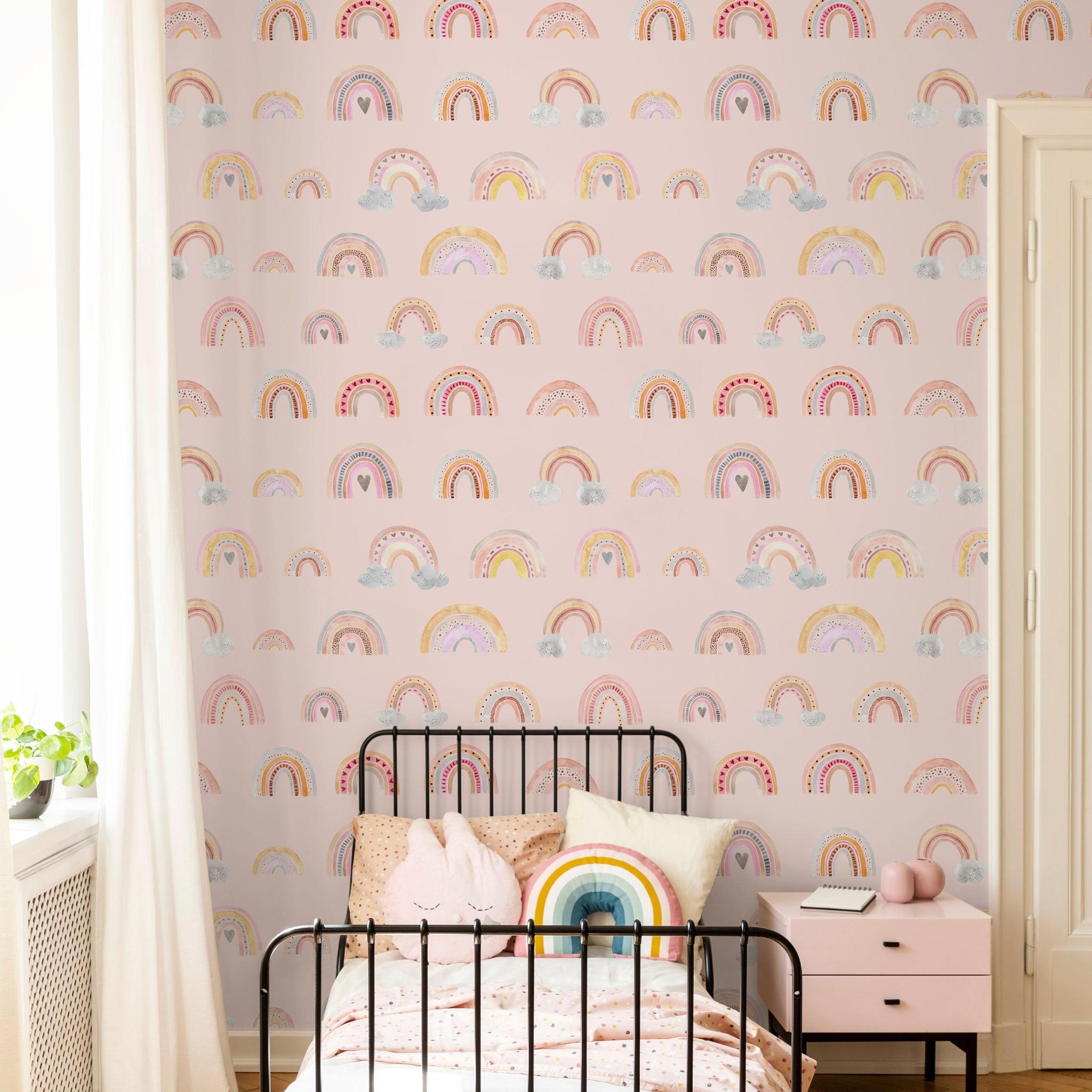 Eden's Rainbows Wallpaper - 4 FT H X 11 FT W LUXE P&S