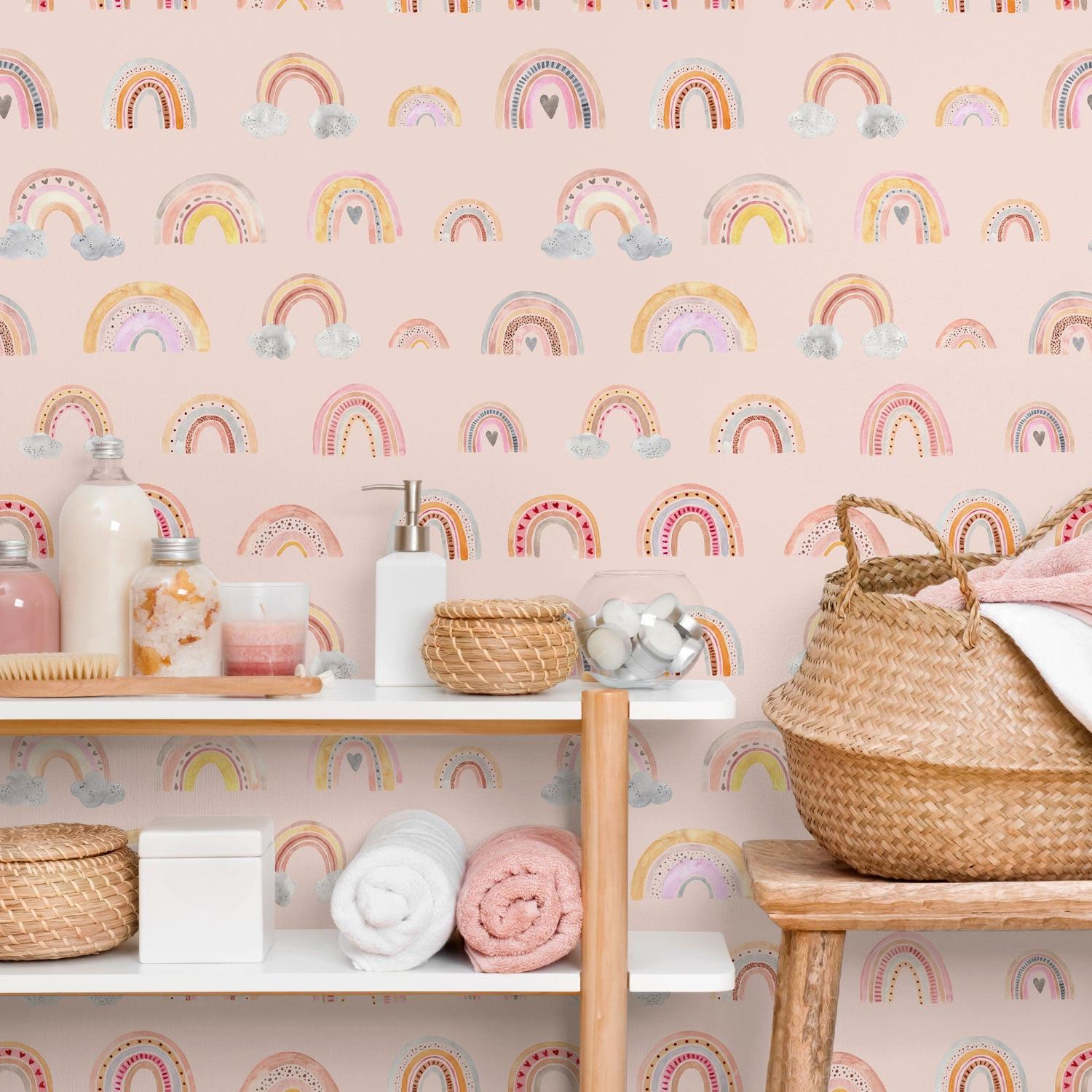 Eden's Rainbows Wallpaper - 4 FT H X 11 FT W LUXE P&S
