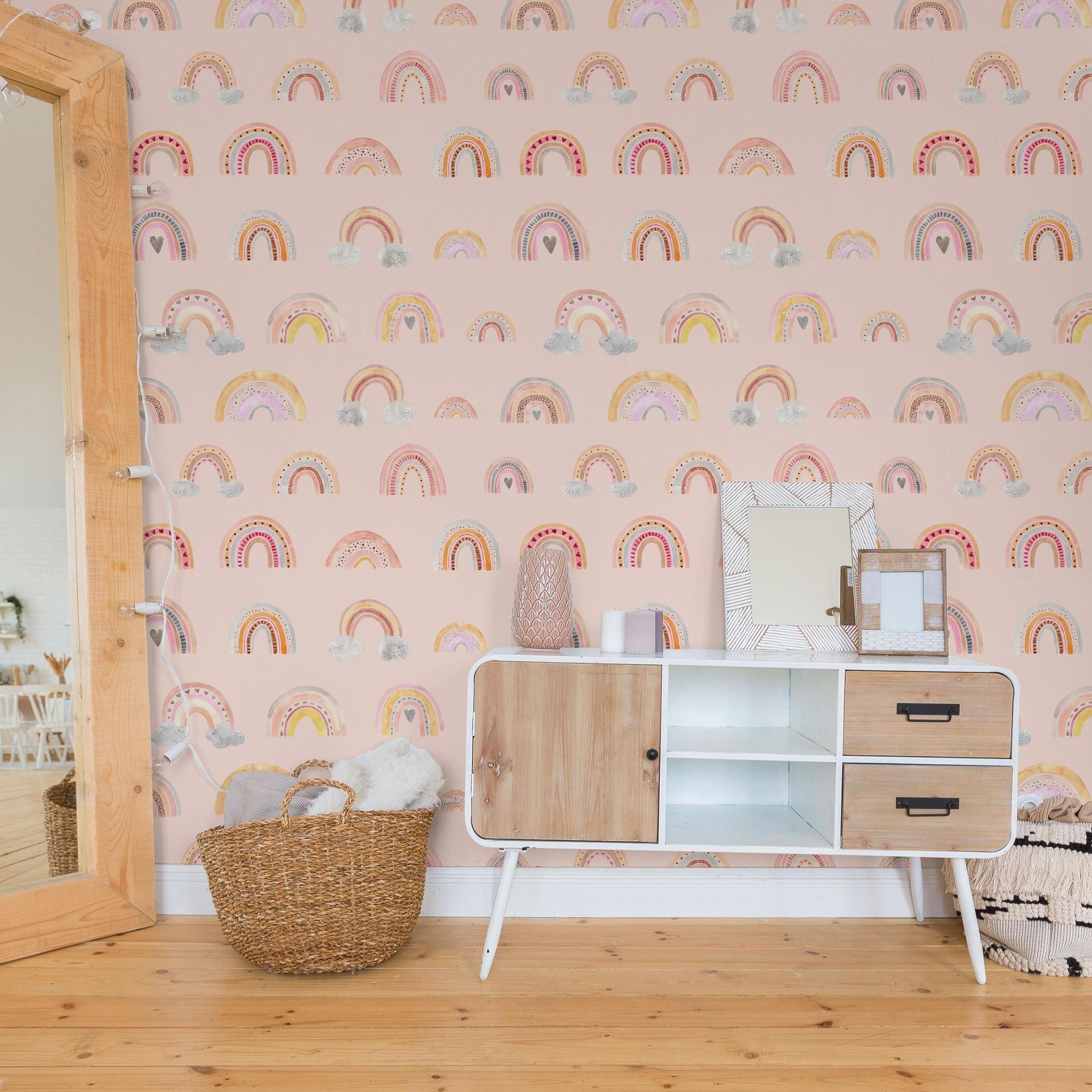 Eden's Rainbows Wallpaper - 4 FT H X 11 FT W LUXE P&S